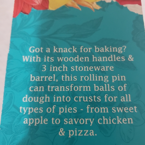 Pioneer Woman Rolling Pin - Picture 4 of 7